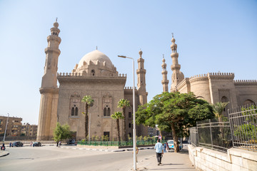 Fototapeta na wymiar Monumentos históricos de El Cairo, Egypt