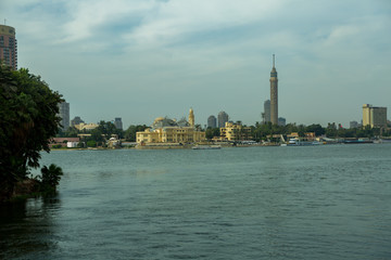 Vistas de las calles y ciudad de El Cairo