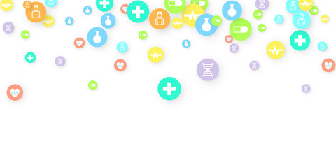 Pharmacy Background. Clinic Backdrop.