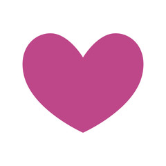 cute heart love isolated icon vector illustration design