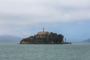 Obraz premium Alcatraz Island in San Francisco, USA