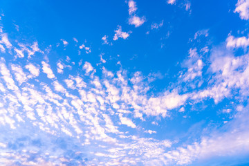 Fototapeta na wymiar Beautiful cloud around sky at sunrise time