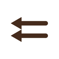 Isolated arrows icon vector design