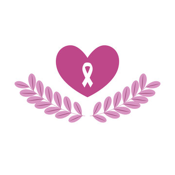 heart of the fight cancer against breast design
