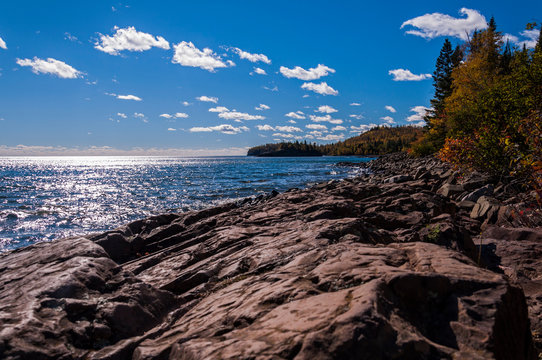 Minnesota North Shore Drive In Autumn: Lake Superior