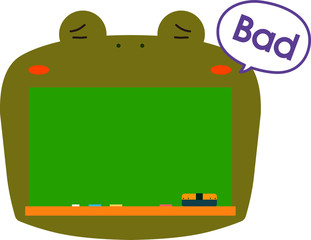 Cute Toad blackboard