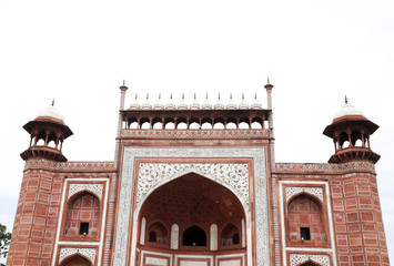 インド　タージマハル　大楼門