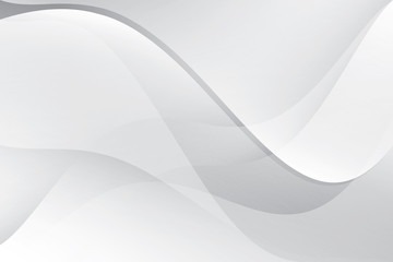 Abstract geometric white and gray color background. Vector, illustration.