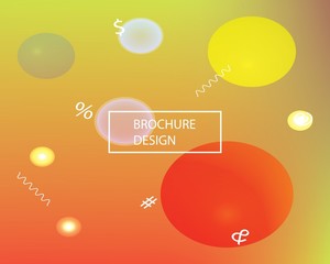 Inspiring colorful modern background.