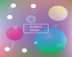 Trendy modern abstract background.