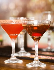 Cocktails.