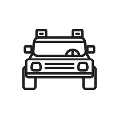Car Icon Vector Design Template