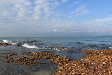 coast of mediterranean sea