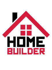 eigenheim home builder haus bauen gebäude logo design kaufen bauen bauherr bauherrin leben zuhause mieten vermieten dach familie einfamilienhaus