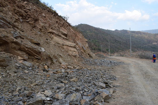 Beautiful scenery of Tamor River Nepal.The Tamor river is one of the major rivers of Nepal