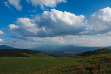 Fototapeta na wymiar 中部高地、八ヶ岳山麓、長野県