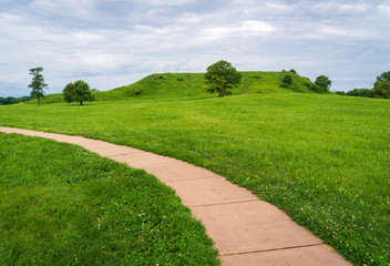 TITLE: Path to Cahokia Mounds State Historic Site