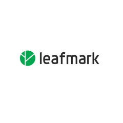 simple minimal leaf logo
