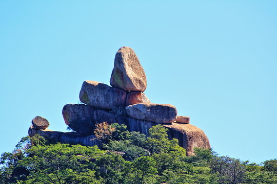 Balancing Rocks in Zimbabwe
