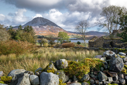 Glenthornan and Errigal  mountain