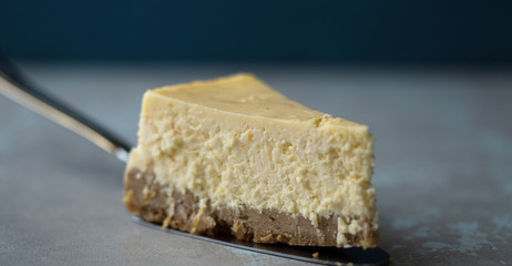 Christmas orange cheesecake with mascarpone. Festive Christmas cheesecake traditional winter cake recipe .