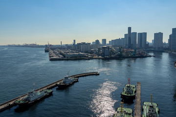 Fototapeta premium 東京 芝浦の風景