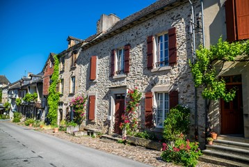 Fototapeta na wymiar Najac, Aveyron, Occitanie, France.
