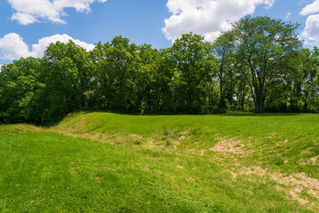 Dug Trench at Fort Miamis National Historic Site
