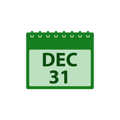 Calendar Icon. Flat style vector EPS.