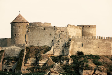 excavations of the  fortress