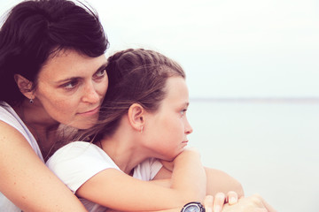 mother and daughter