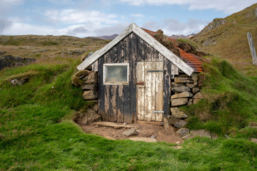 Stafafell barn, Iceland