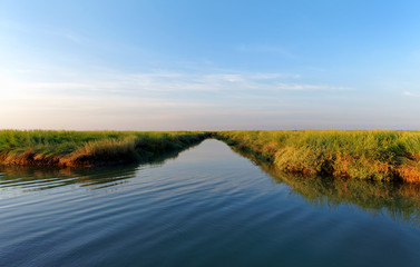 Charron bay in Charente Maritime coast