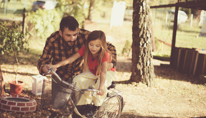 Bike is fun.