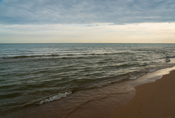 Coastline at Indiana Dunes National Park