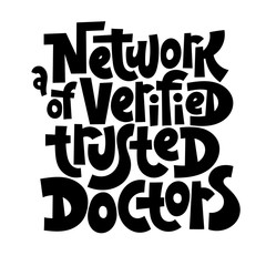 Online doctor lettering