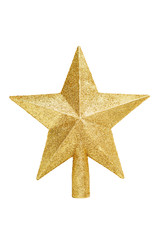 Christmas Ornaments isolated on a white background.