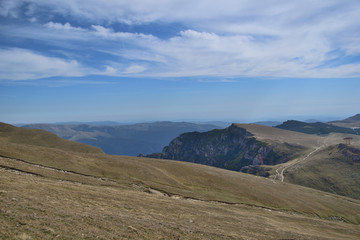 Fototapeta premium mountainous landscape in the Carpathians