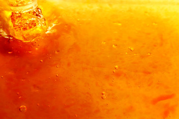 Tea drink with jelly