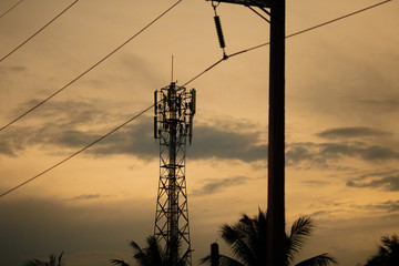 5G signal tower