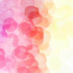 abstract futuristic circles pastel pink, antique white and light coral background with space for text or image