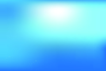Blue gradient background with Sparkling light shine illustration and Bokeh lights. Vector Illustration.