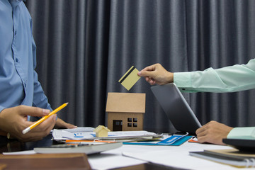 businessman working in office