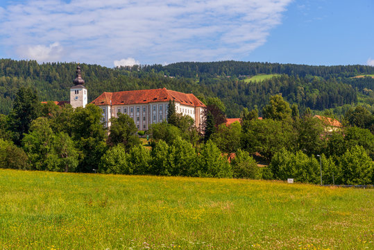 Bundesgest&uuml;t Piber, Schloss Piber in der Steiermark, &Ouml;sterreich-Lippizanergest&uuml;t
