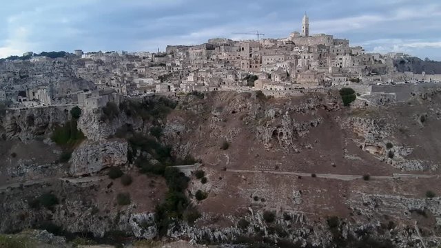 Matera - Panoramica dall'altopiano di Murgia Timone