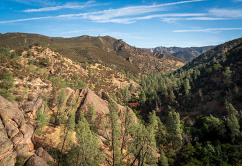 View into the Valley at Pinnacles National Park