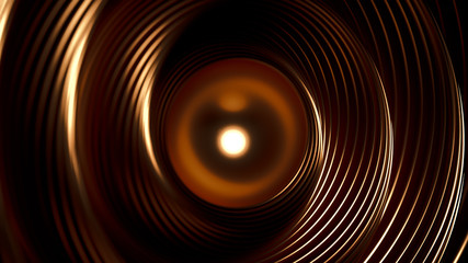 Geometric background. 3d illustration, 3d rendering.