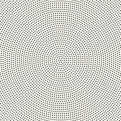 Halftone radial dotted pattern - 301115179