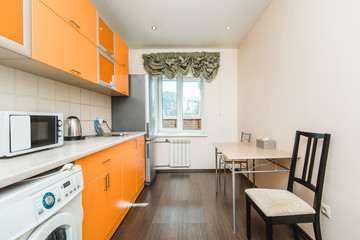 Photo of the light kitchen room