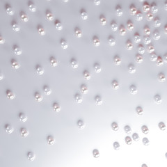 Elegant minimal background. 3d illustration, 3d rendering.